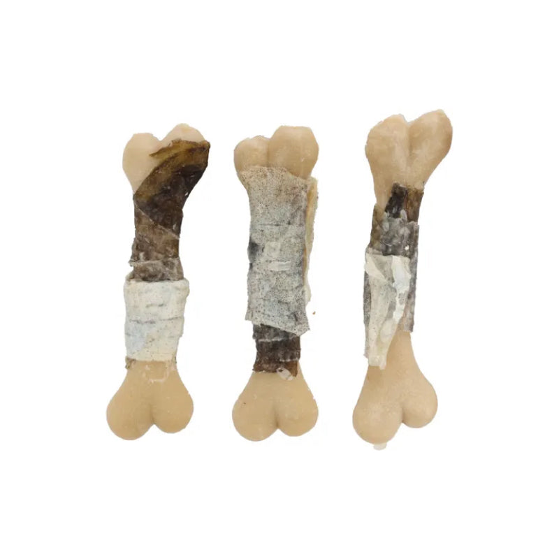 Flamingo - Hapki - Osso di Calcio con Pesce - 80gr