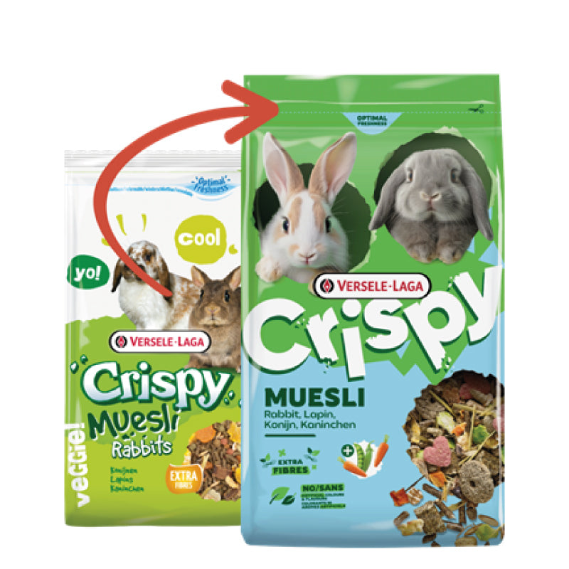 Versele Laga - Crispy Muesli - Conigli - 850gr