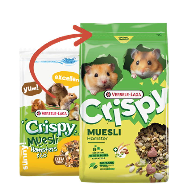 Versele Laga - Crispy Muesli - Criceti - 750gr
