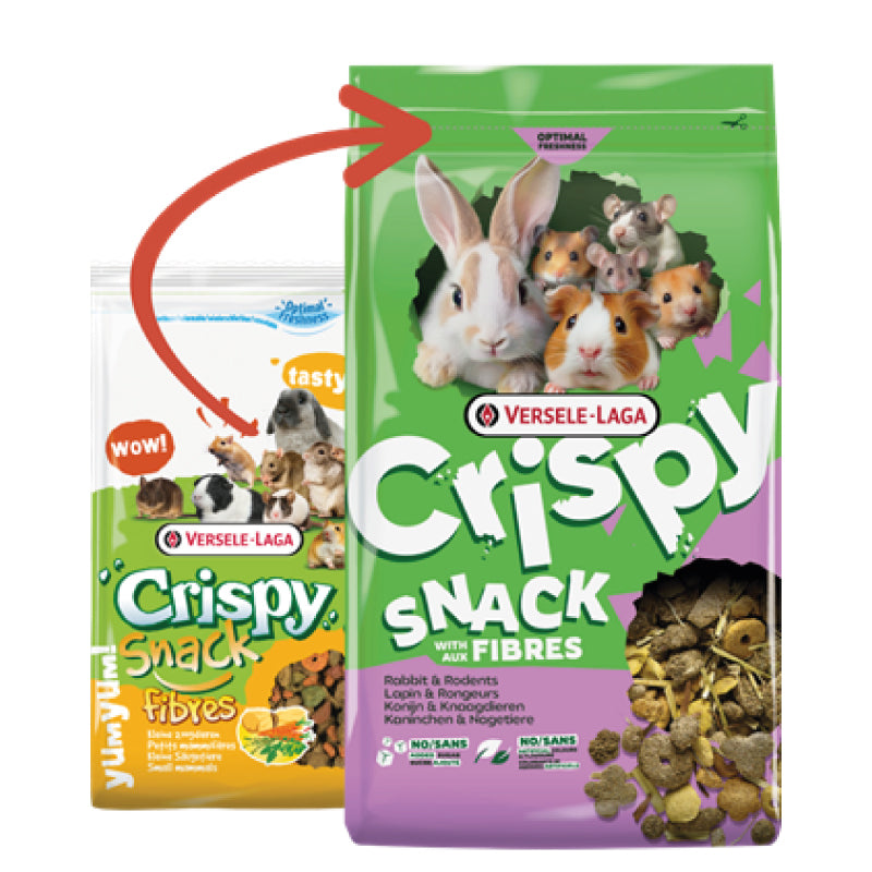 Versele Laga - Crispy Snack - Fibre - 550gr