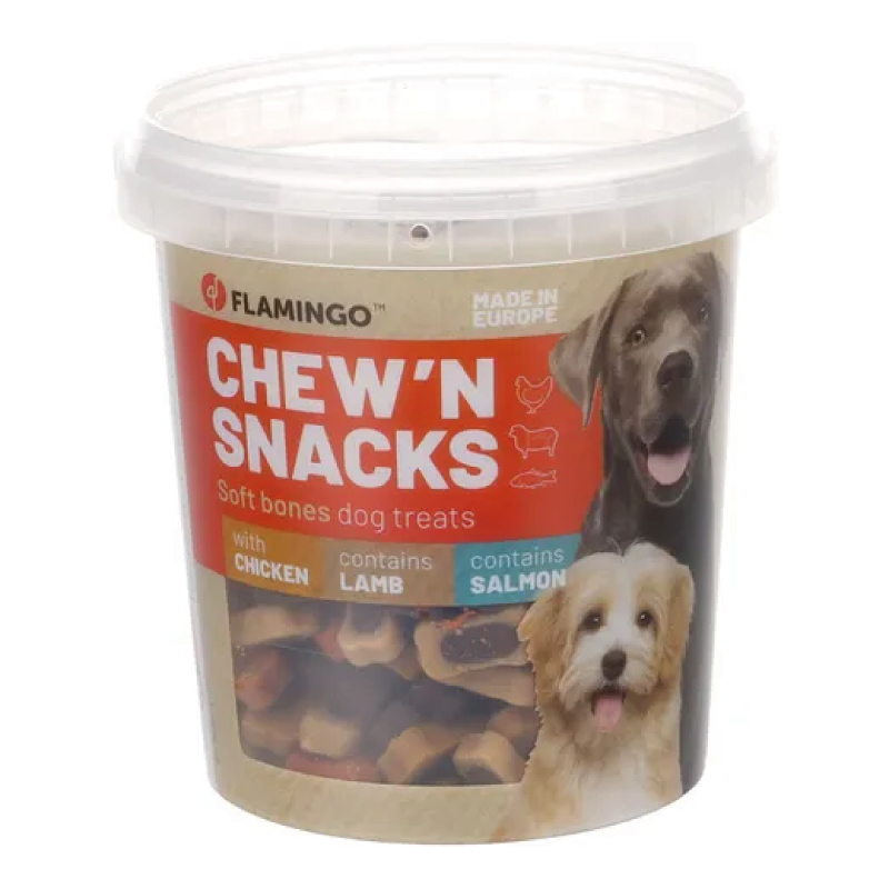 Flamingo - Chew'n Snack - Secchiellini - 500gr