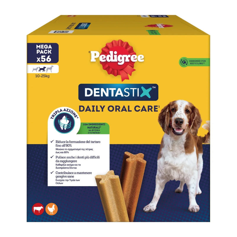 Pedigree - Dentastix Medium - 56 pezzi