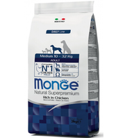 Monge - Natural Superpremium - Medium Adult - 3 kg