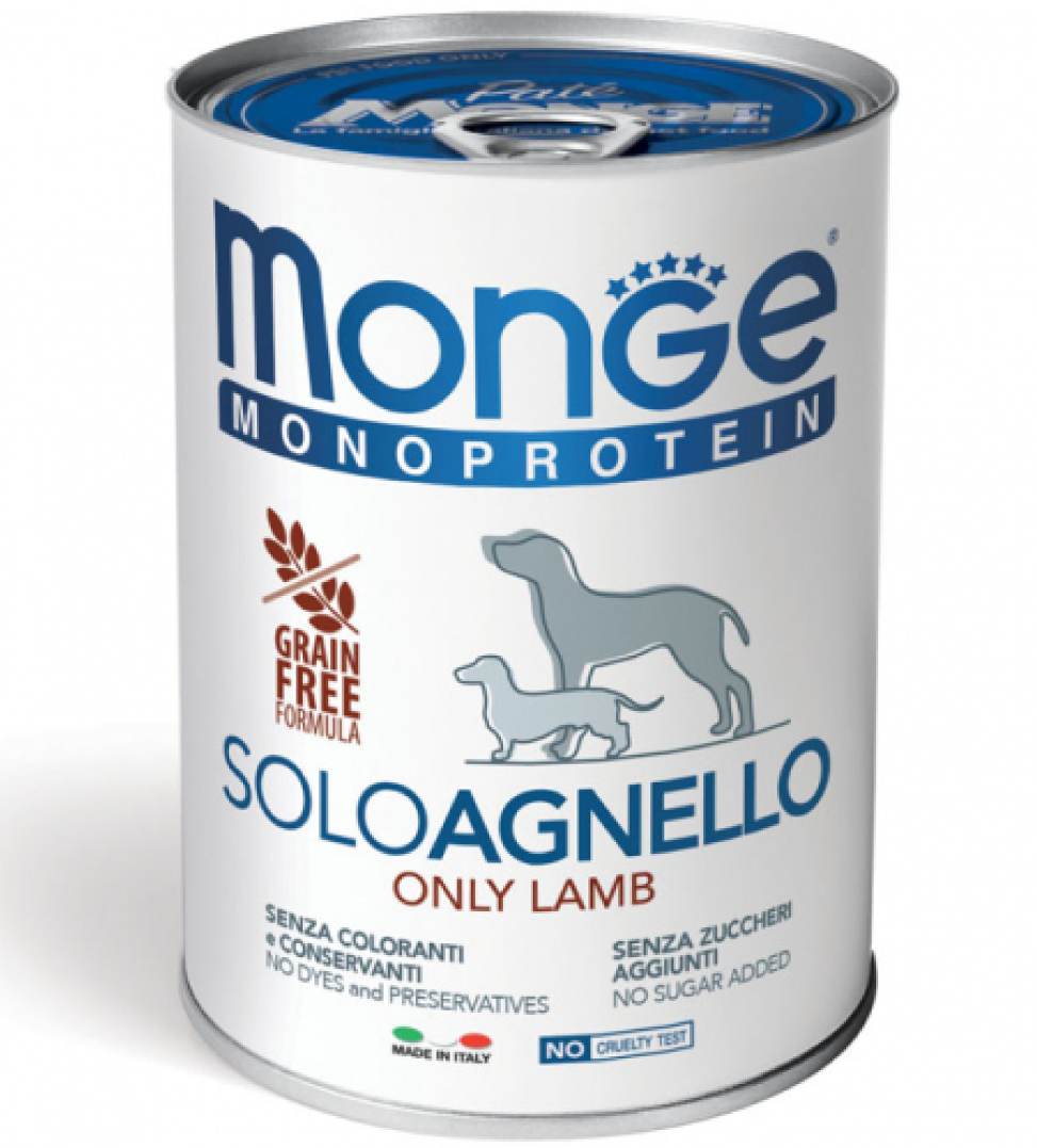 Monge Dog - Monoproteico - 400gr