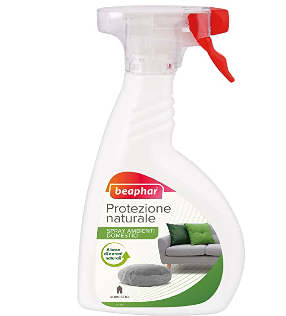 Beaphar - Protezione Naturale - Spray Antiparassitario Ambienti Domestici - 500ml