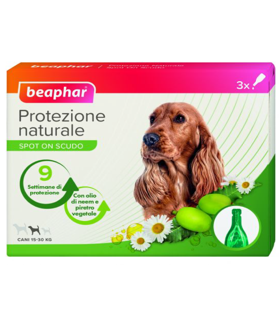 Beaphar - Protezione Naturale - Spot-on Cane Medio