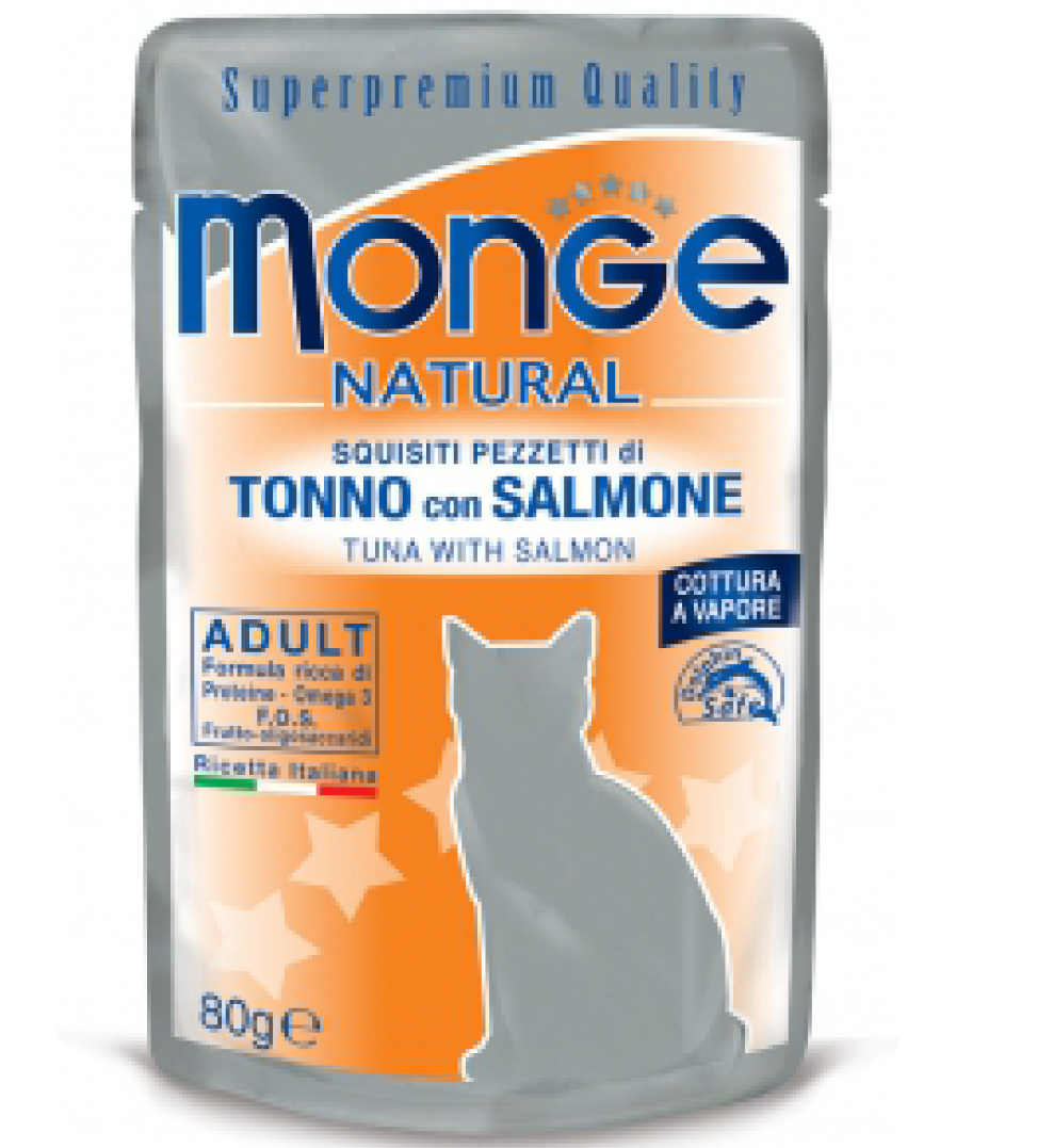 Monge Cat - Superpremium Quality - Natural - Adult - 80gr
