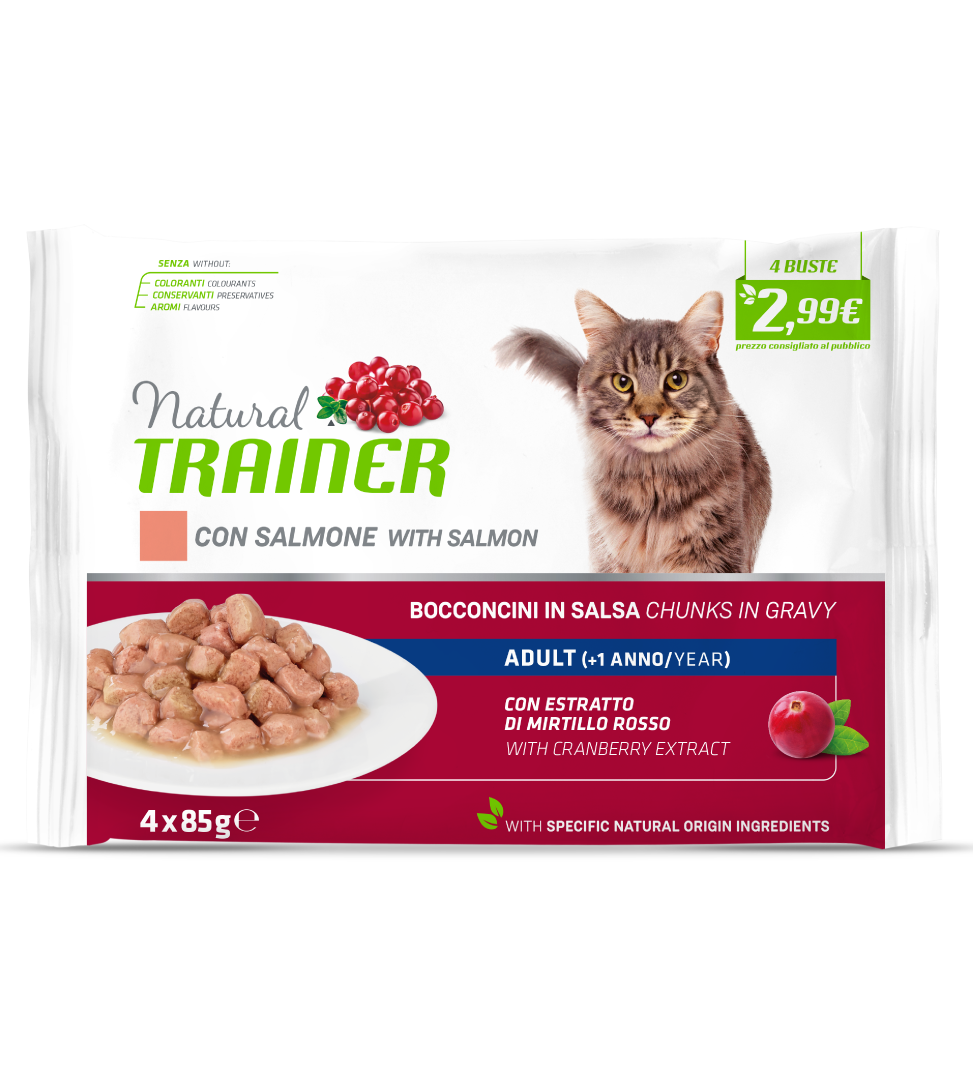 Trainer Natural - Adult - FlowPack - 4 buste da 85g