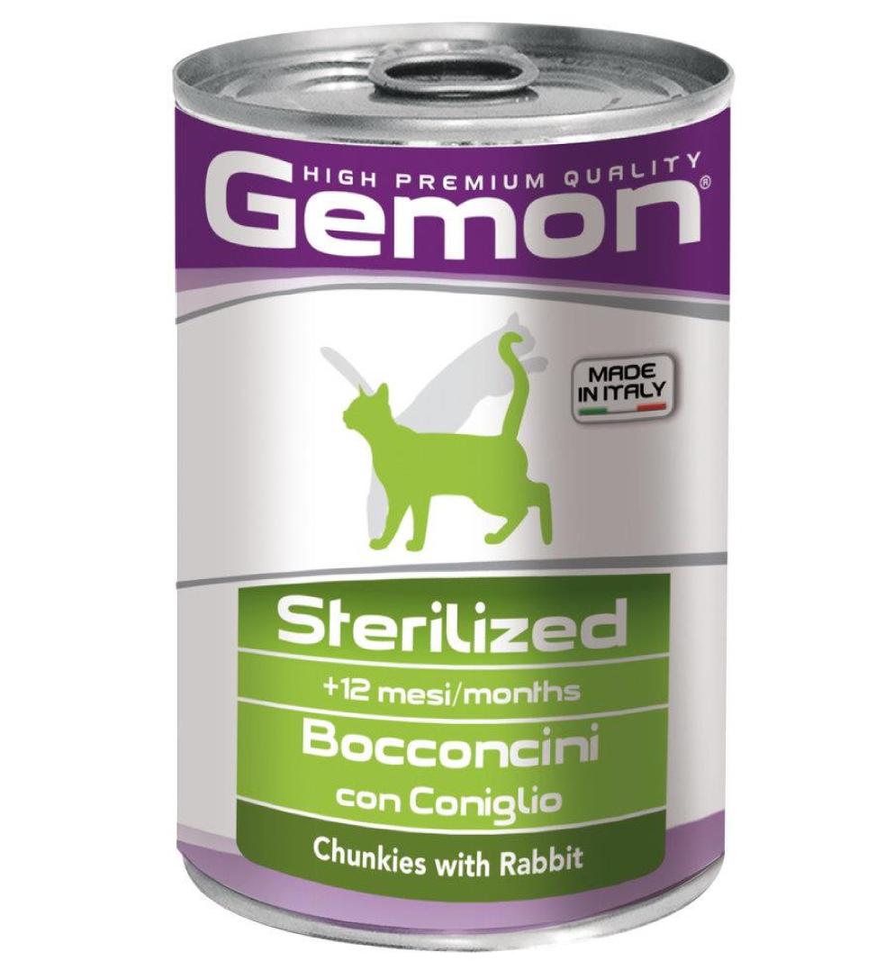 Gemon Cat - Bocconi - 415g x 24 lattine