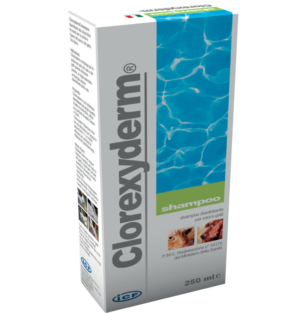 ICF - Clorexyderm - Shampoo - 250ml