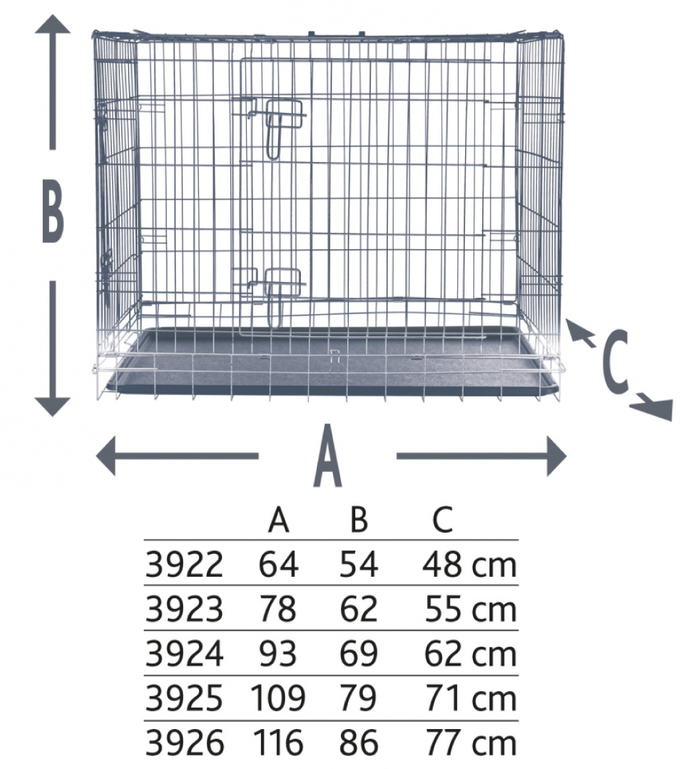 Trixie - Gabbia Kennel in Metallo - XL