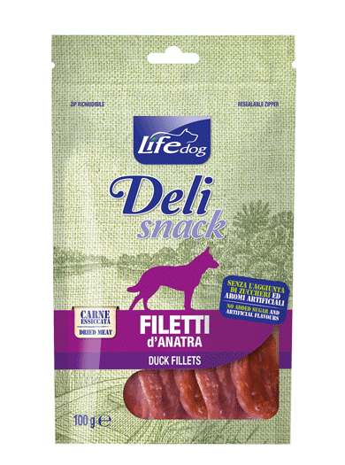 LifeDog - Deli Snack - Filetti Essiccati - 100gr