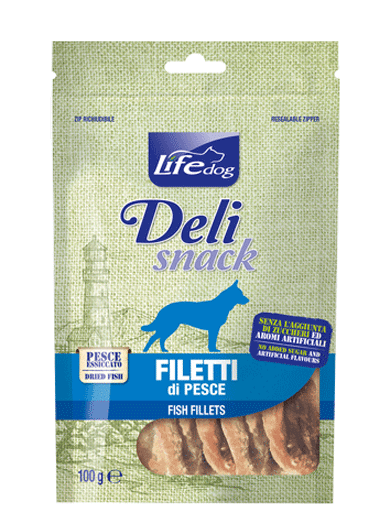 LifeDog - Deli Snack - Filetti Essiccati - 100gr