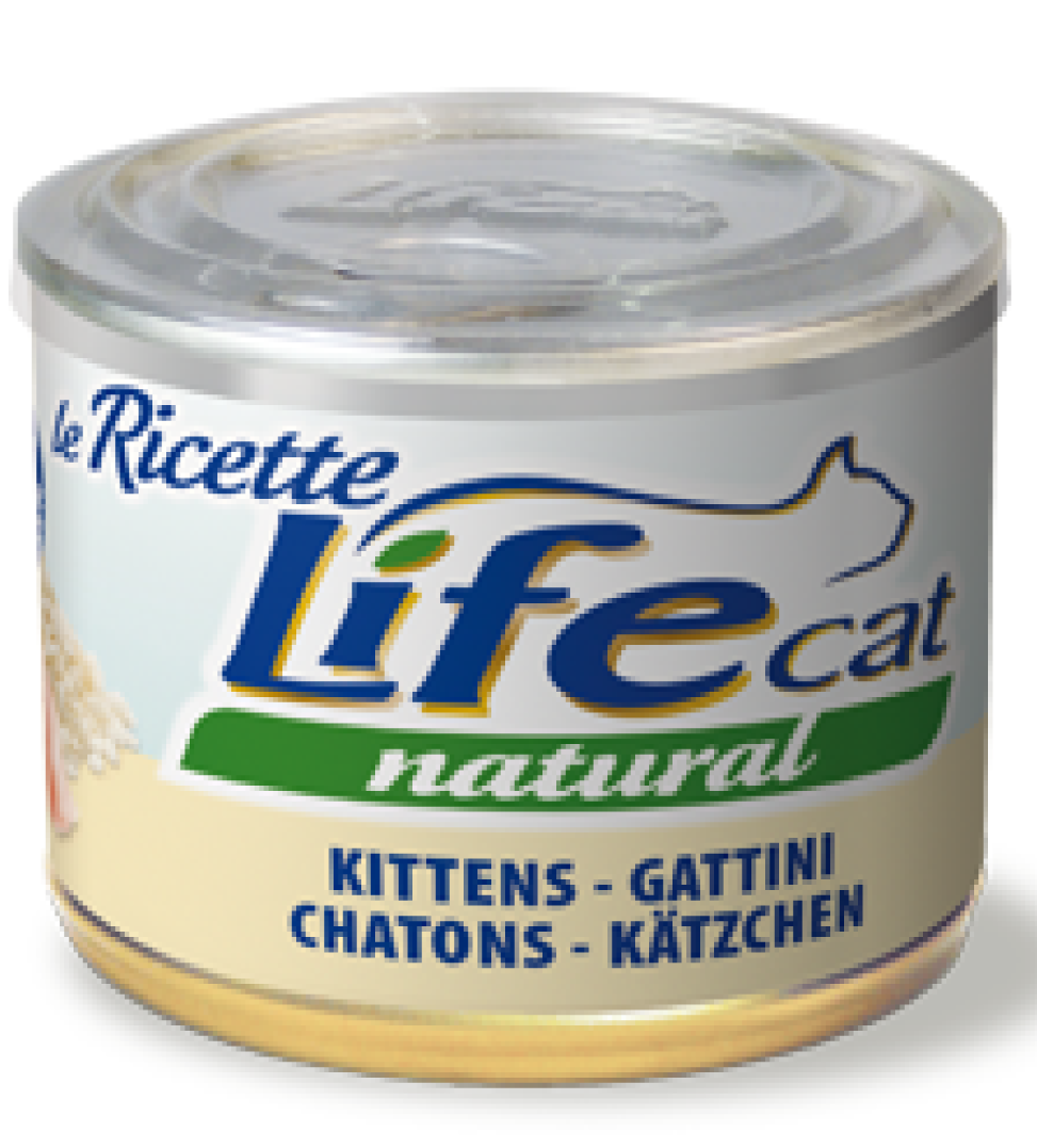 Life Cat - Natural - Le ricette - Kitten - 150gr