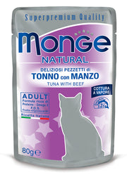 Monge Cat - Superpremium Quality - Natural - Adult - 80gr