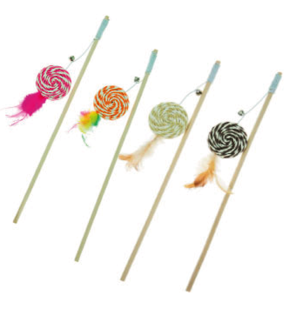 Imac - Cannetta con Caramella in Sisal e Piume