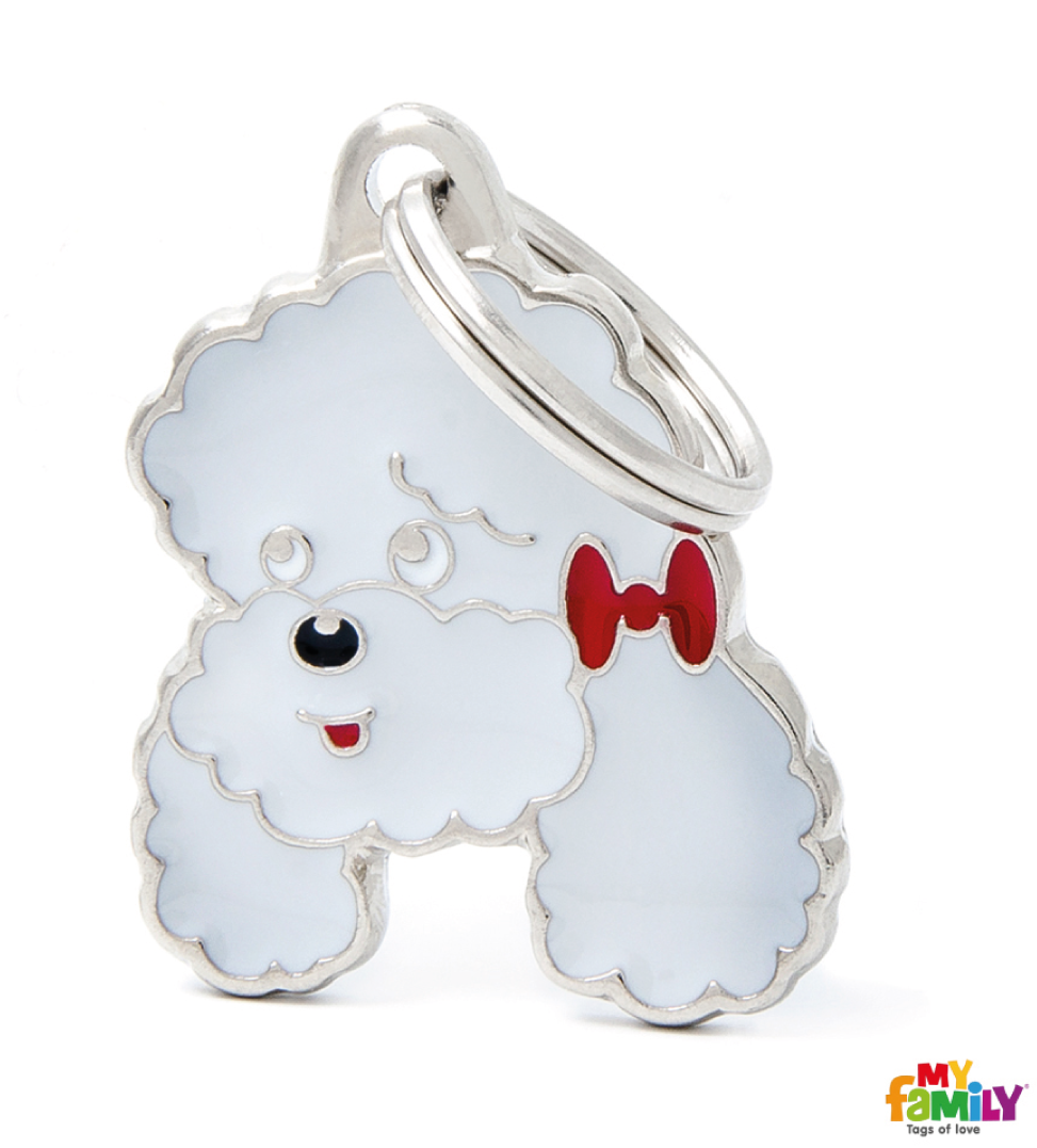 My Family - Medaglietta Friends Cane - con Incisione