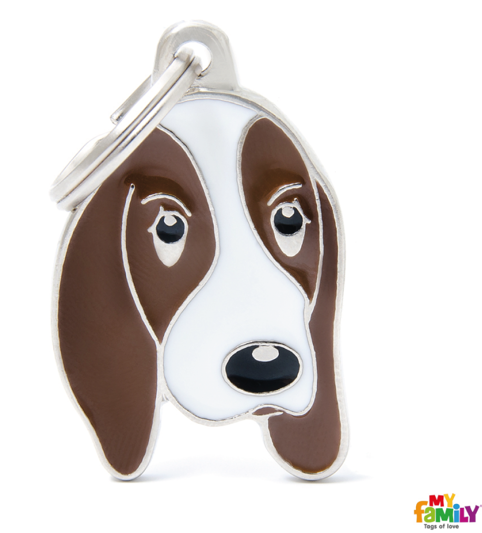 My Family - Medaglietta Friends Cane - con Incisione