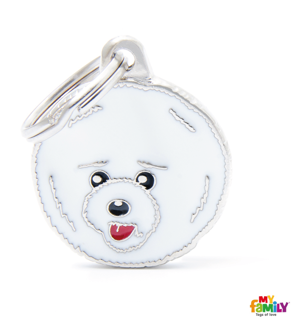 My Family - Medaglietta Friends Cane - con Incisione