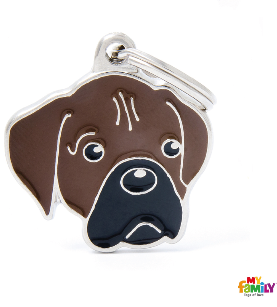 My Family - Medaglietta Friends Cane - con Incisione