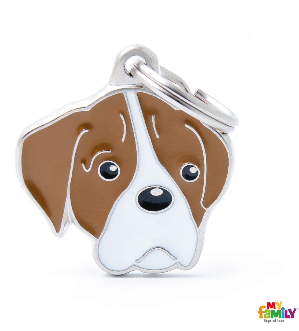 My Family - Medaglietta Friends Cane - con Incisione