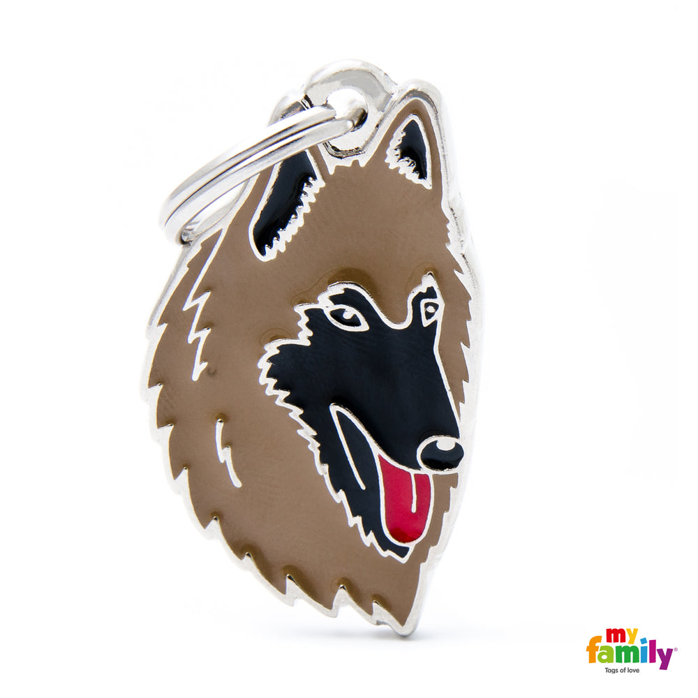 My Family - Medaglietta Friends Cane - con Incisione