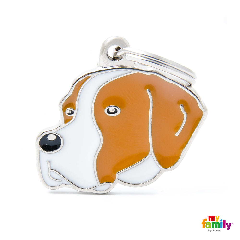 My Family - Medaglietta Friends Cane - con Incisione