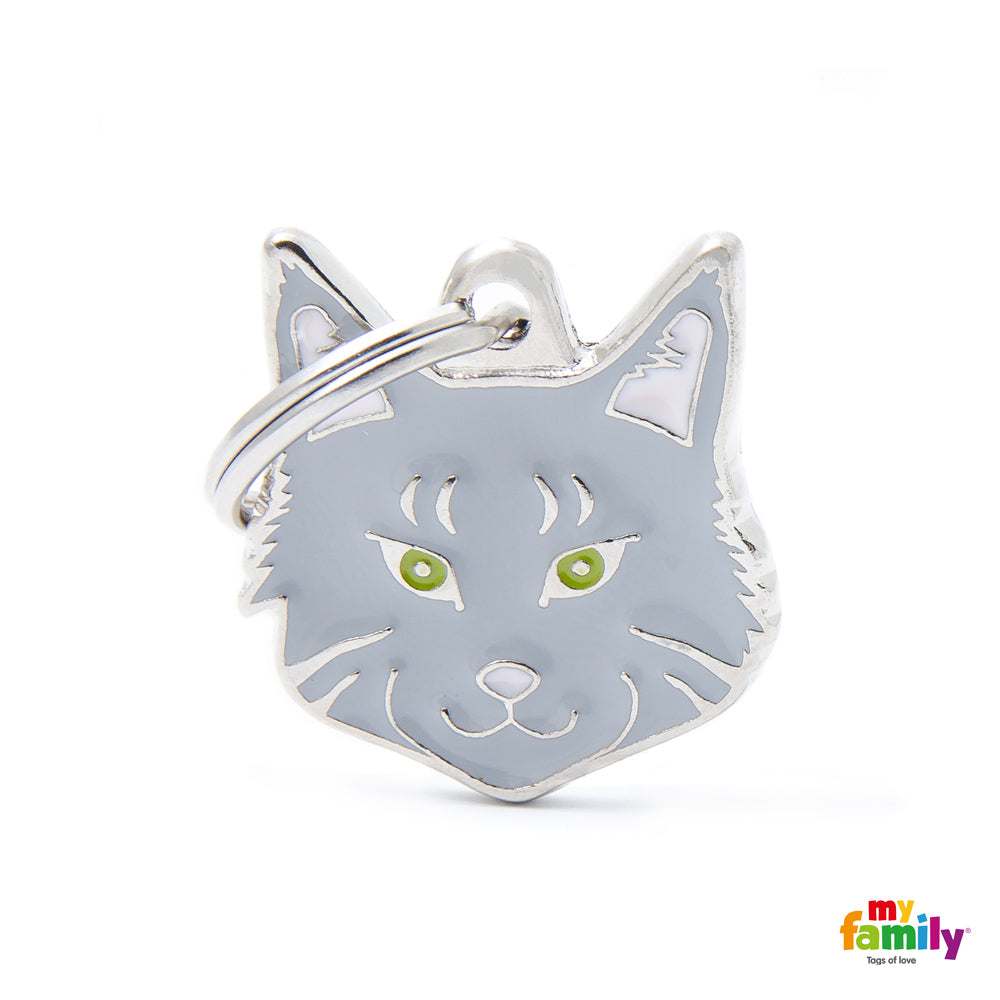 My Family - Medaglietta Friends Gatto - con incisione