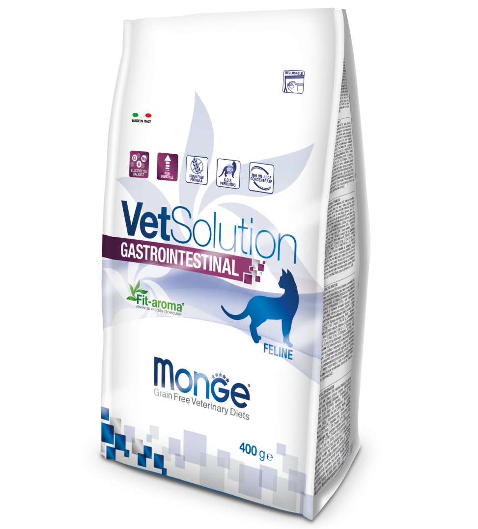 Monge - VetSolution Feline - Gastrointestinal - 400gr