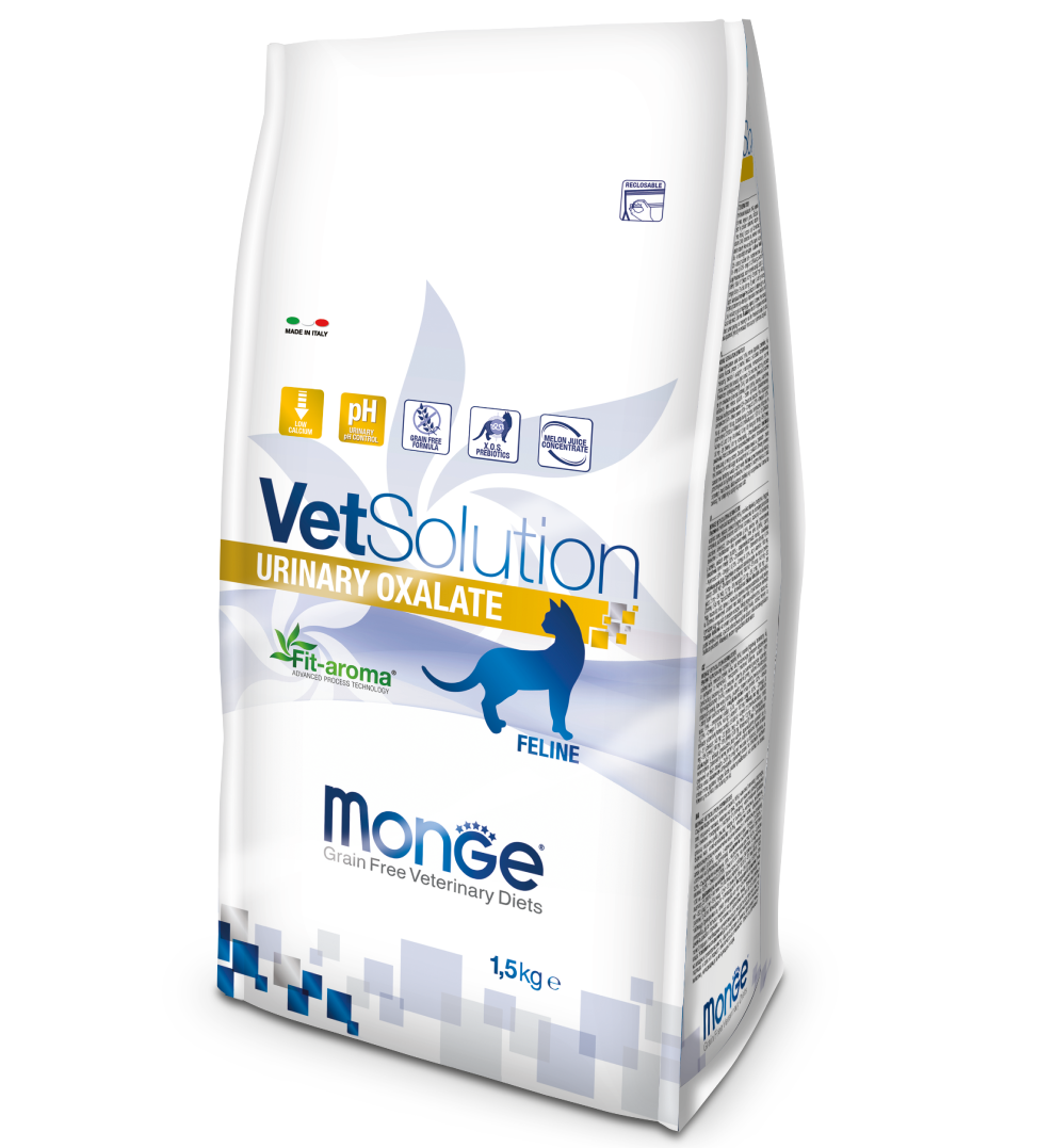 Monge - VetSolution Feline - Urinary Oxalate - 1.5kg