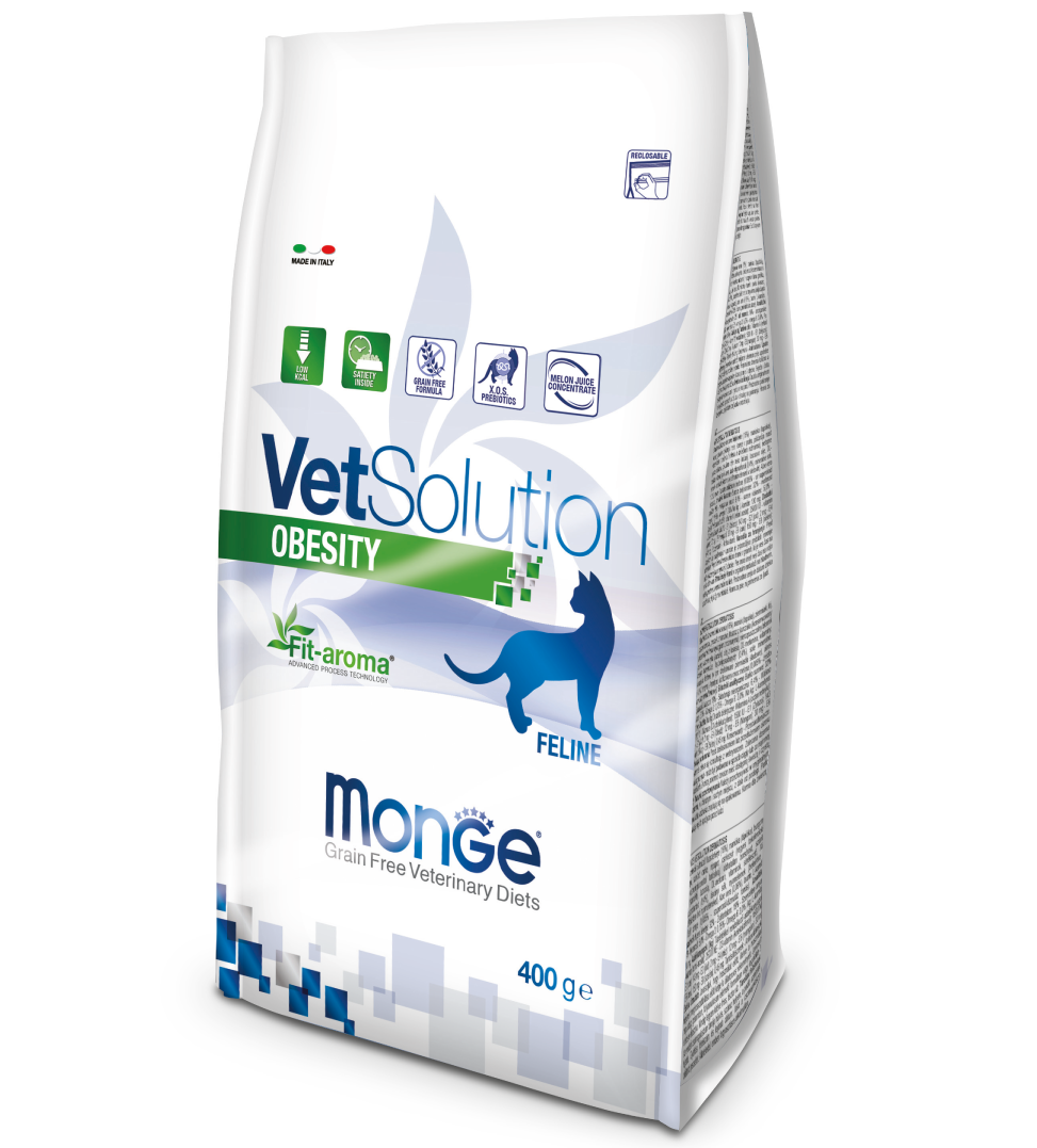 Monge - VetSolution Feline - Obesity - 400gr