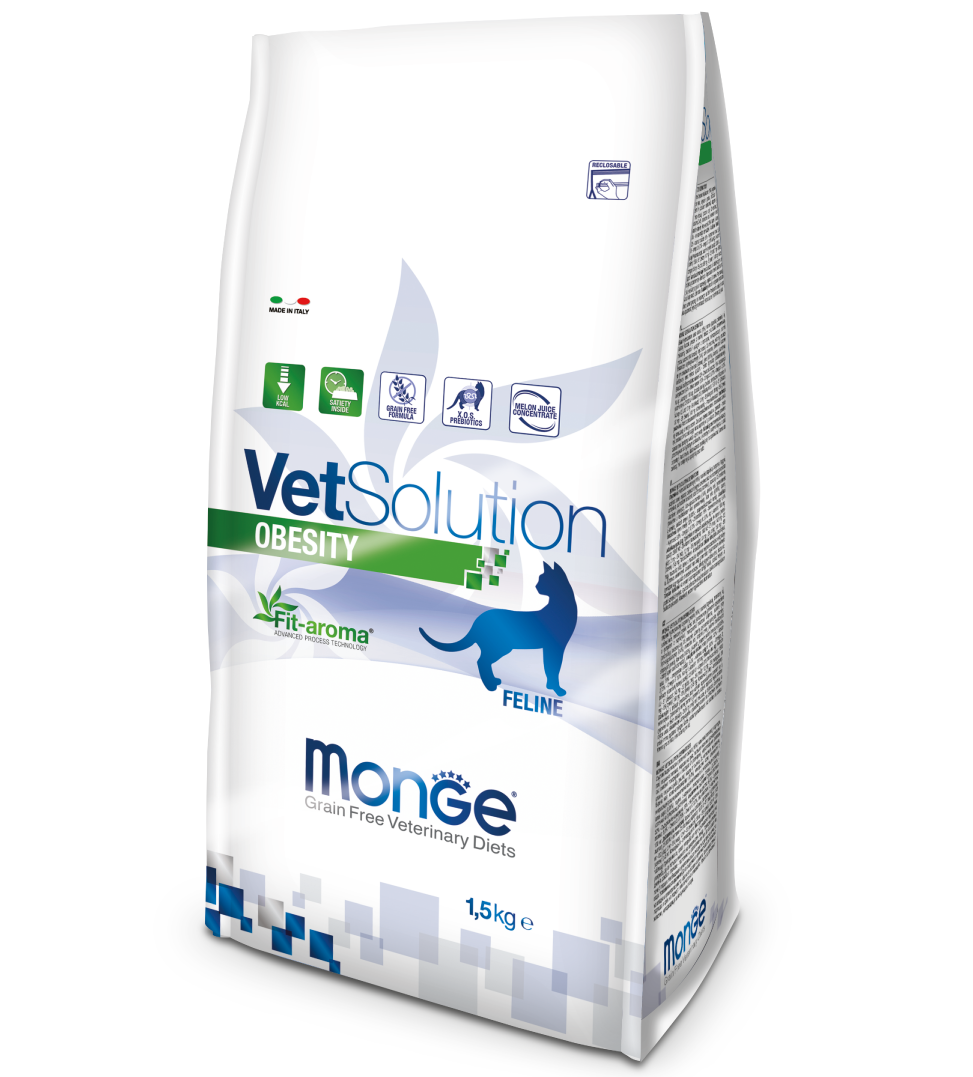 Monge - VetSolution Feline - Obesity - 1.5kg