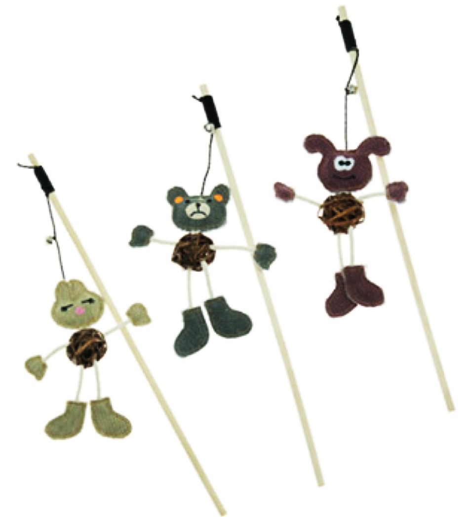 Imac - Cannetta con Animaletto di Tessuto