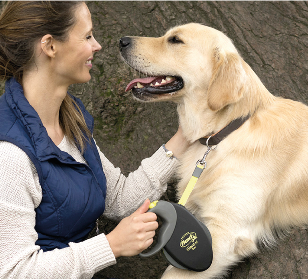 Flexi Giant Neon - Guinzaglio in Fettuccia - L