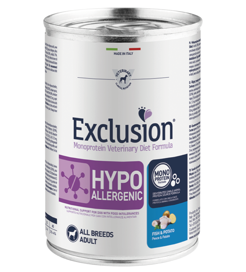 Exclusion - Veterinary Diet Canine - Hypoallergenic - 400gr