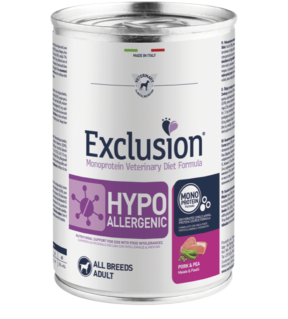 Exclusion - Veterinary Diet Canine - Hypoallergenic - 400gr