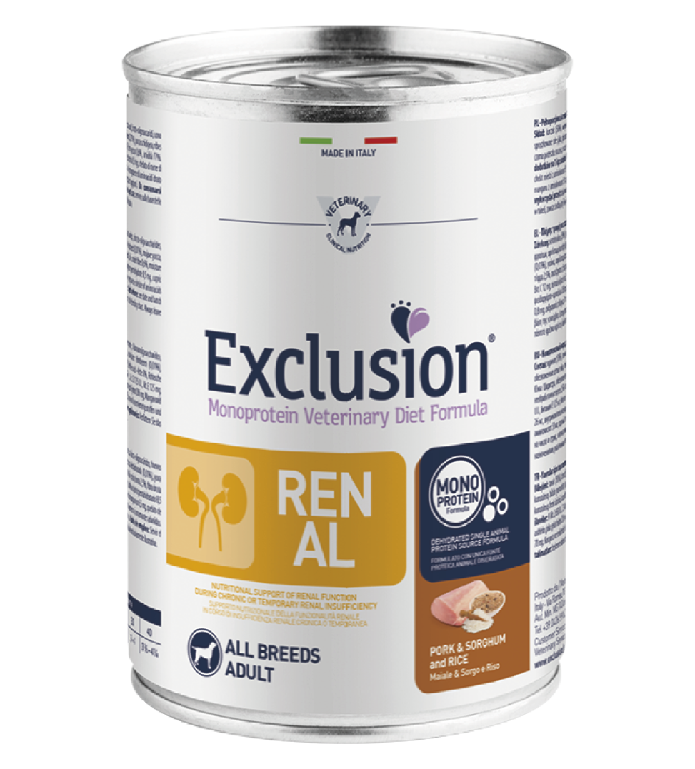 Exclusion - Veterinary Diet Canine - Renal - 400gr