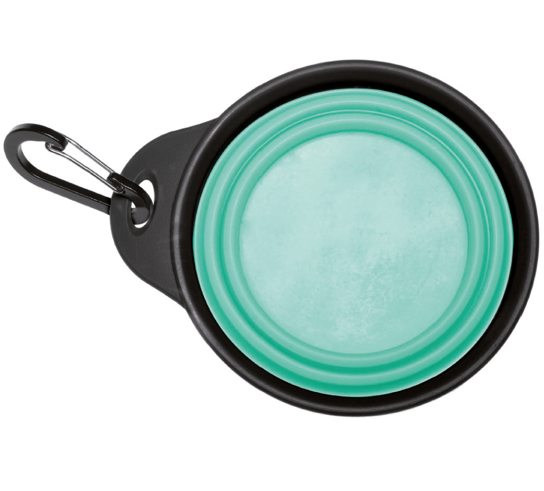 Imac - Ciotola Viaggio Pieghevole in Silicone - 380 ml