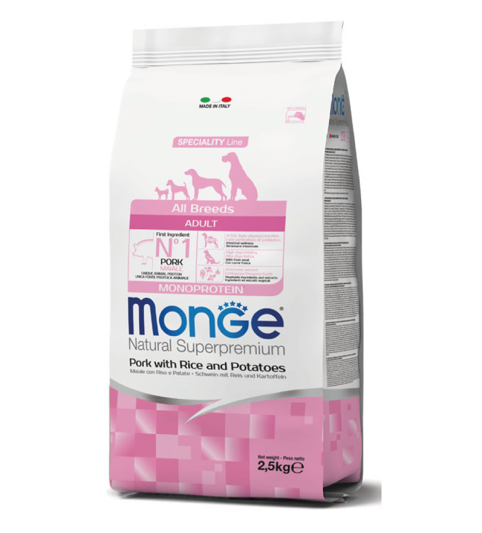 Monge - Natural Superpremium - All Breeds Adult - 2.5 kg