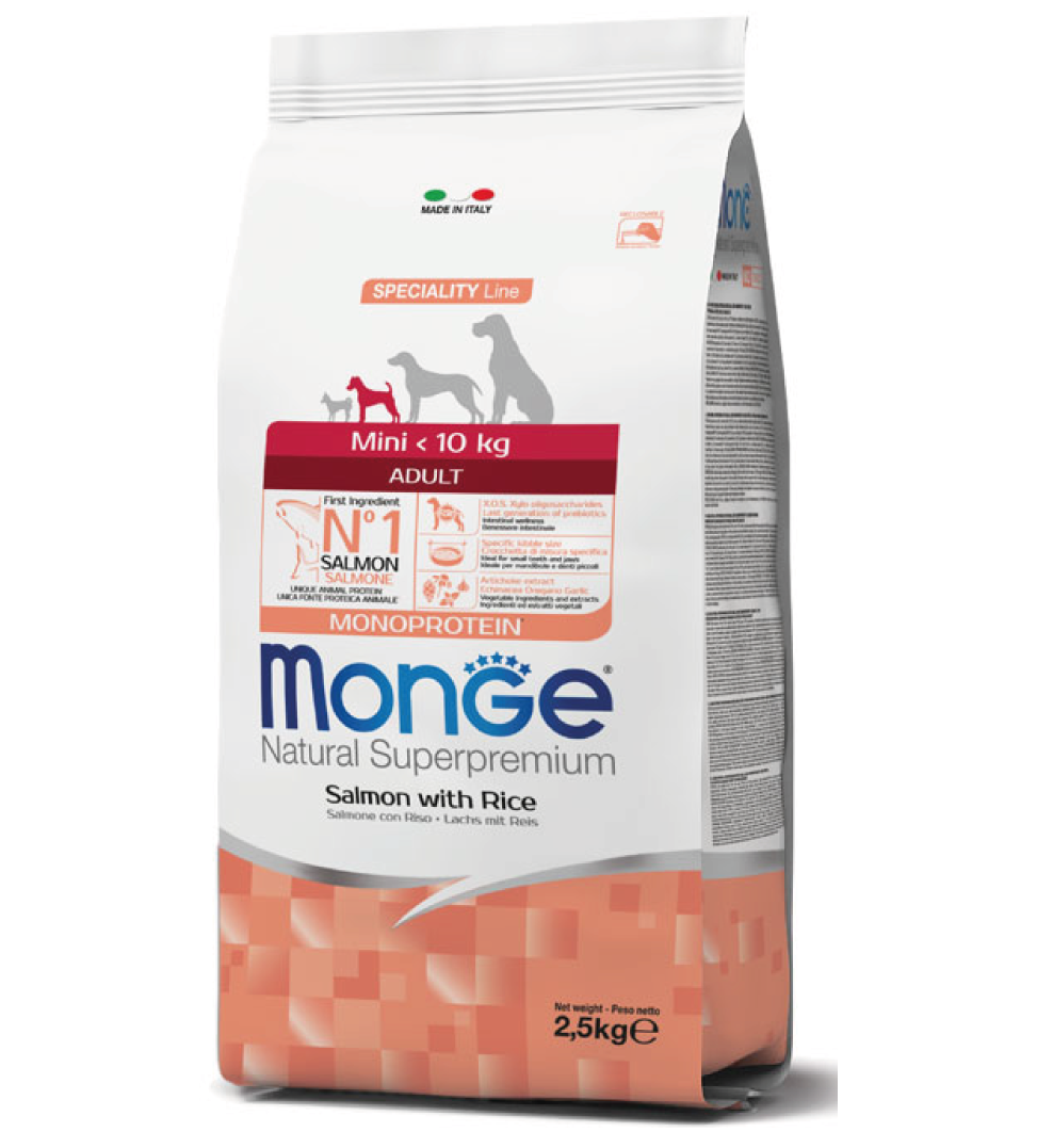 Monge - Natural Superpremium - Mini Adult - 2.5 kg