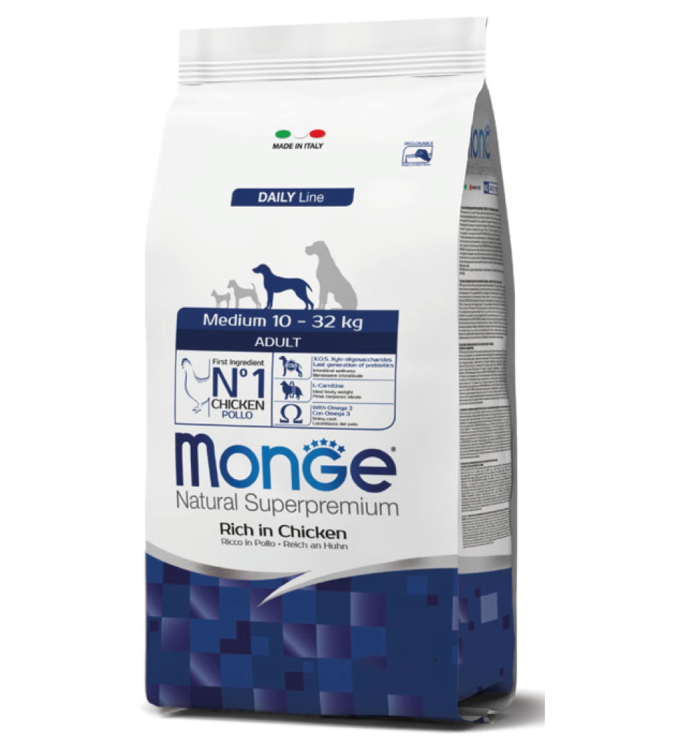 Monge - Natural Superpremium - Medium Adult - 12 kg