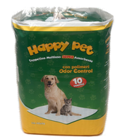 Happy Pet - 10 Tappetini Assorbenti - 60x90cm