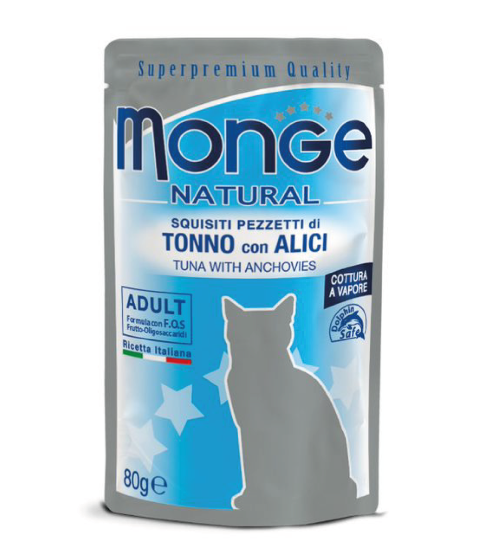 Monge Cat - Superpremium Quality - Natural - Adult - 80gr