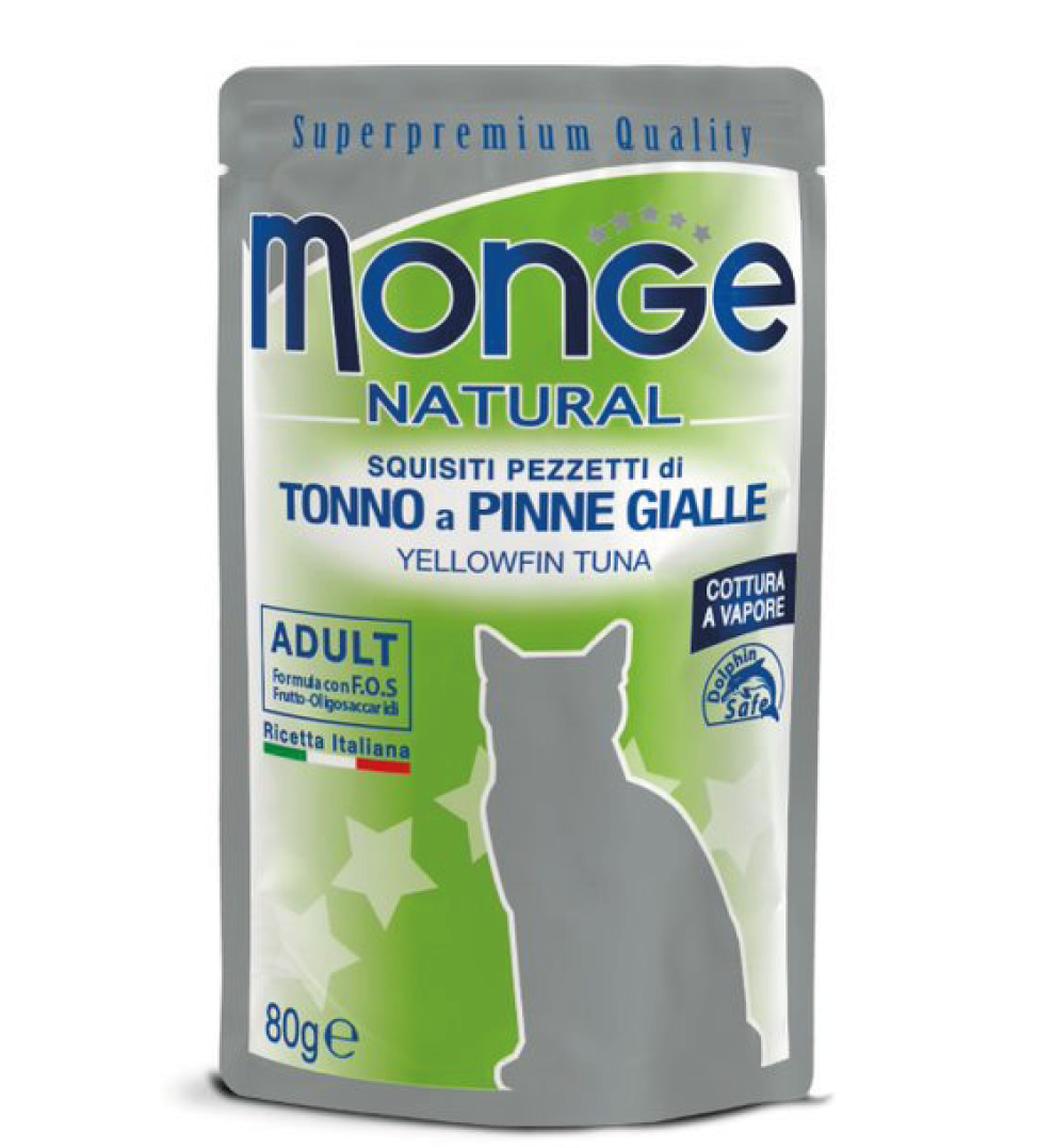 Monge Cat - Superpremium Quality - Natural - Adult - 80gr