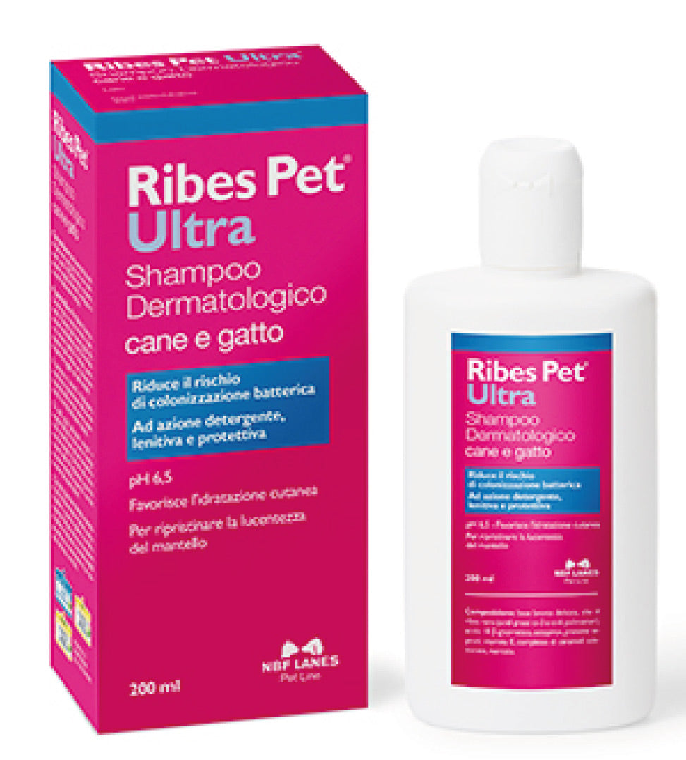 NBF - Ribes Pet Ultra - Shampoo Dermatologico - 200ml