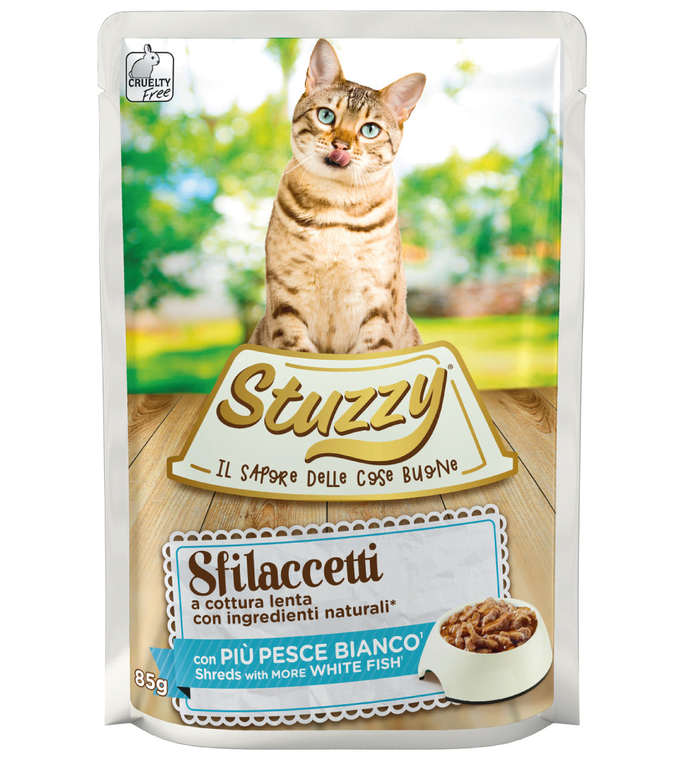 Stuzzy Cat - Sfilaccetti - Adult - 85g x 24 buste