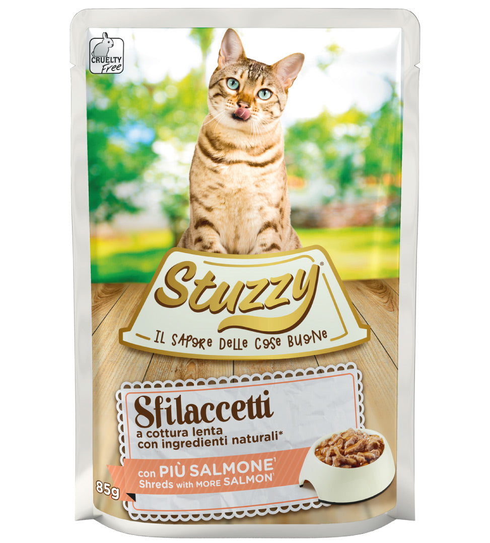 Stuzzy Cat - Sfilaccetti - Adult - 85g x 24 buste