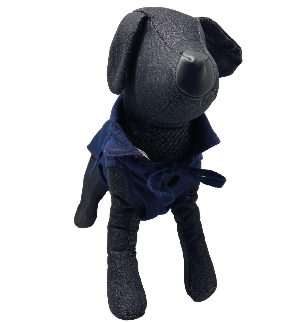 Impermeabile Double Face con Disegno cani