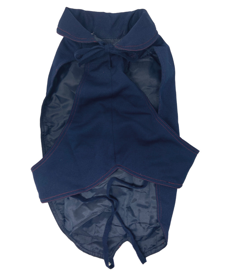 Impermeabile Double Face con Disegno cani