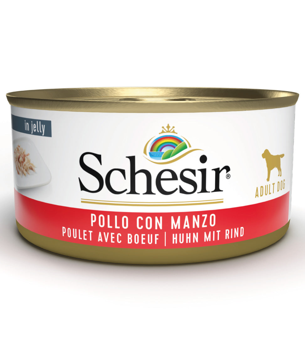 Schesir Dog - Gelatina - Adult - 150gr